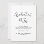 2025年誌カバー写真卒業のクラス 招待状 (裏面)