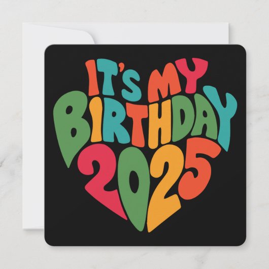 2025年誕生日 (正面)