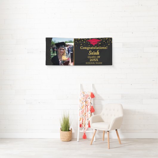 2025年赤黒カスタム卒業フォトクラス 横断幕 (インサイチュ)