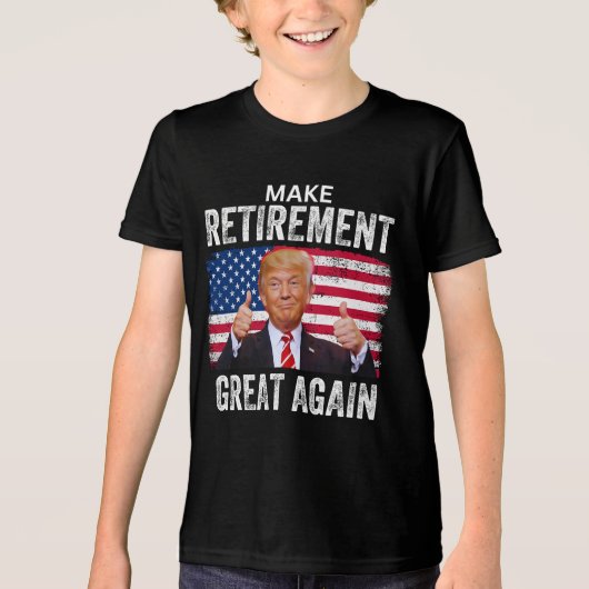 2025年退職した退職2025年退職2025トランプ トライブレンドＴシャツ (正面)