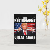 2025年退職した退職2025年退職2025トランプG カード (黄色い花)