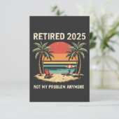 2025年退職は私の問題ではない サンキューカード (スタンド正面)