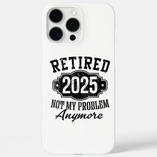 2025年退職 お世話はこれから先の人へ 退職祝い Case-Mate iPhoneケース (裏面)