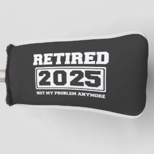 2025年退職 お手上げ終了 ゴルフヘッドカバー