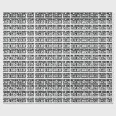 2025年退職 お手上げ ラッピングペーパー (フラット)