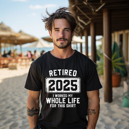 2025年退職 お疲れ様シャツ Tシャツ