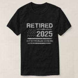 2025年退職 アメリカ国旗 退職祝い 男女兼用 Tシャツ