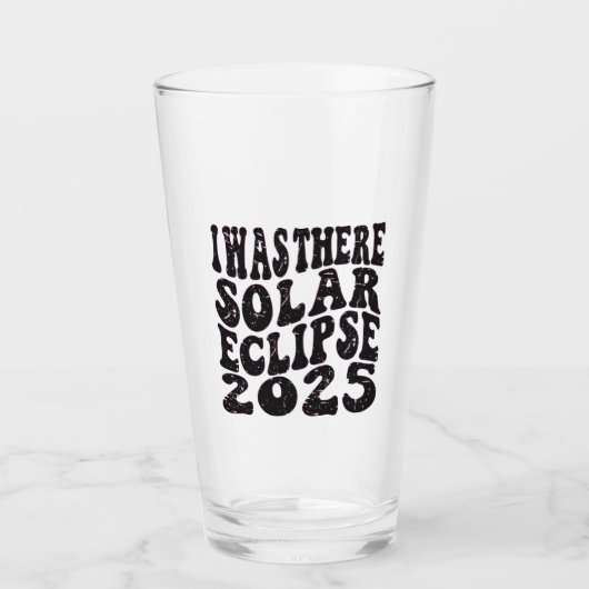 2025年部分食太陽の食があった タンブラーグラス (正面)