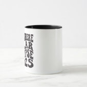 2025年部分食太陽の食があった マグカップ (中央)