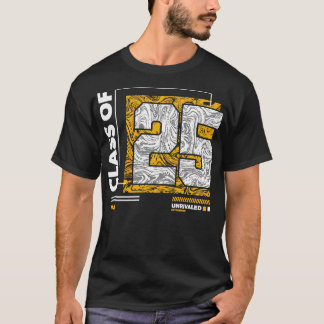 2025年都市型路面摩耗卒業式クラス Tシャツ