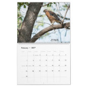 2025年野鳥観察カレンダー カレンダー (2月 2027)