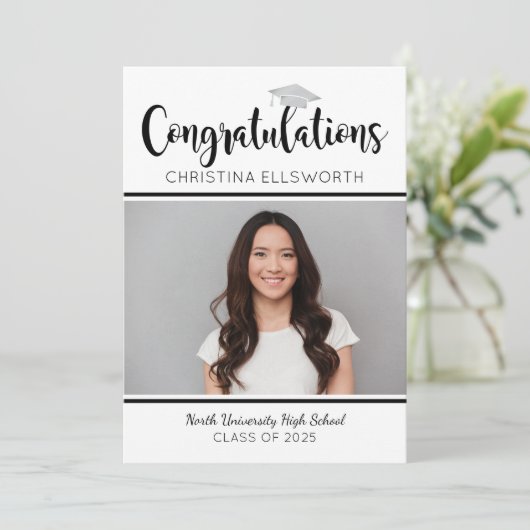 2025年銀卒業記念写真 招待状 (スタンド正面)