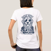 2025年限定版ウィメンズアシュトン&ドッグフェスト Tシャツ (裏面)
