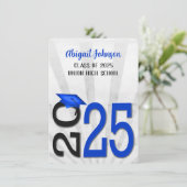 2025年青黒学卒卒業 招待状 (スタンド正面)