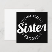 2025年頃 姉になる 昇格！ 案内状 (正面/裏面)