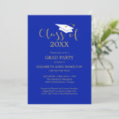 2025年高校のパーティの招待状 案内状 (スタンド正面)