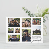 2025年高校コラージュ写真卒業 案内状 (スタンド正面)