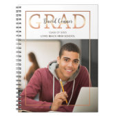 2025年高校卒業ノートのクラス ノートブック (正面)