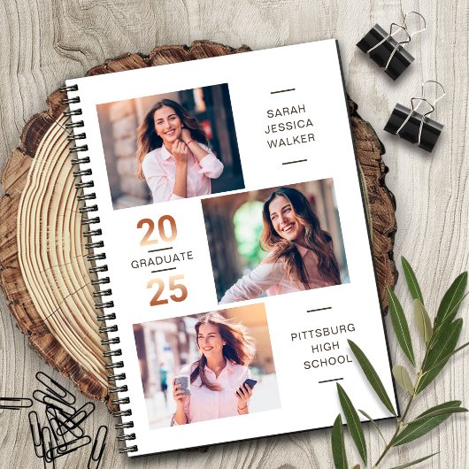 2025年高校卒業ノートのクラス ノートブック