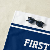 2025年高校卒業モノグラムの級 ビーチタオル (インサイチュ)