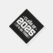 2025年高校卒業年後期課程 スタンダードカクテルナプキン (角)