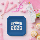 2025年高校卒業年後期課程 ペーパープレート (パーティー)