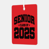 2025年高校卒業年後期課程 メタルオーナメント (正面左)