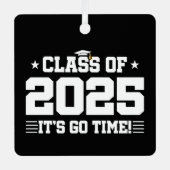 2025年高校卒業年後期課程 メタルオーナメント (正面)