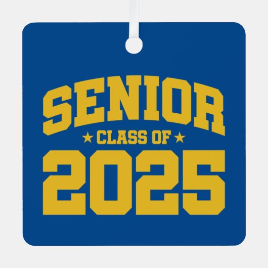 2025年高校卒業年後期課程 メタルオーナメント (正面)