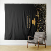 2025年高校卒業背景のクラス タペストリー (インサイチュ(横))