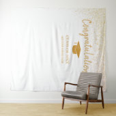 2025年高校卒業背景のクラス タペストリー (インサイチュ(横))