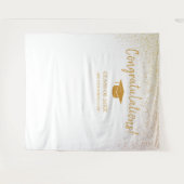 2025年高校卒業背景のクラス タペストリー (正面(横))