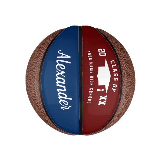 2025年高校卒業記念パーティーのギフトのクラス ミニバスケットボール (縦)