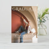 2025年高校卒業雑誌カバーフォト 案内状 (スタンド正面)