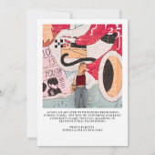 2025年高校卒業雑誌カバーフォト 案内状 (裏面)