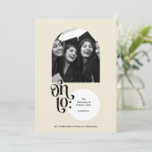 2025年高校進学のクラス卒業 案内状 (スタンド正面)