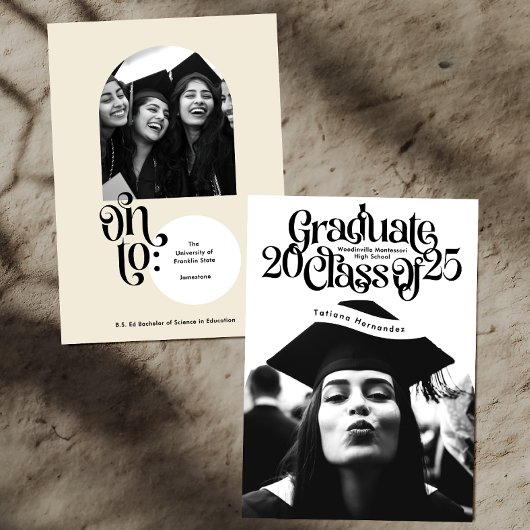 2025年高校進学のクラス卒業 案内状