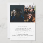 2025年高等学校卒業 案内状 (裏面)