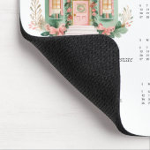 2025年魅力的財実在のカレンダー マウスパッド (コーナー)