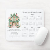 2025年魅力的財実在のカレンダー マウスパッド (マウス)