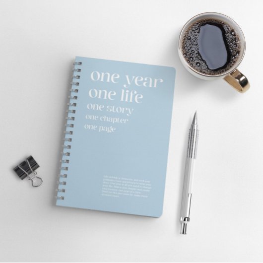 2025年1ページ プランナー手帳