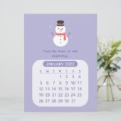 2025年1月かわいいカレンやる気を起こさせるダー 案内状 (スタンド正面)