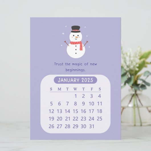 2025年1月かわいいカレンやる気を起こさせるダー 案内状 (スタンド正面)