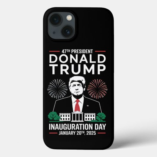 2025年1月の大統領就任日47D Jトランプ Case-Mate iPhoneケース (裏面)
