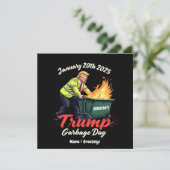 2025年1月20日トランプごみ日が政治的に火花 招待状 (スタンド正面)