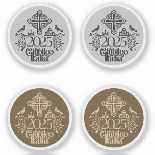 2025年10月カトリック教会の記念日。 シール (正面)