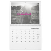 2025年2ページ予定表 カレンダー (2月 2027)