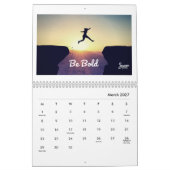 2025年2ページ予定表 カレンダー (3月 2027)