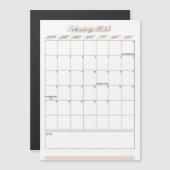 2025年2月磁気暦 (正面/裏面)