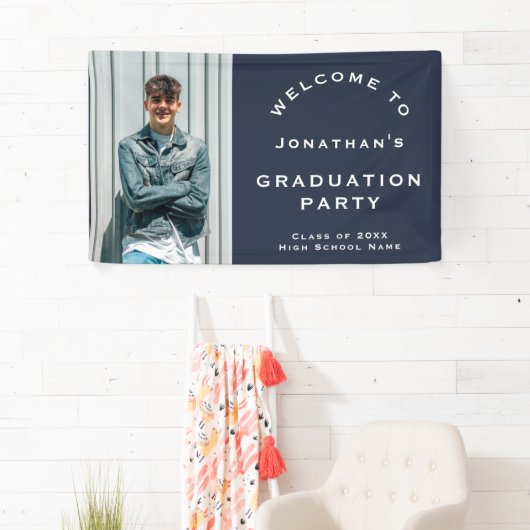 2025年2025年オマール写真海軍ウェルカム卒業パーティー 横断幕 (インサイチュ)